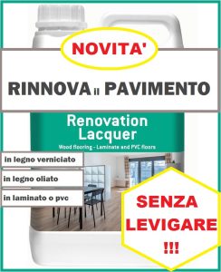 come rinnovare il pavimento in legno