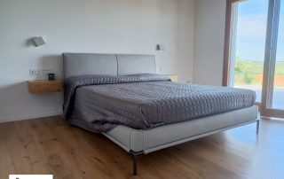 parquet camera da letto con pavimento in legno baccianini